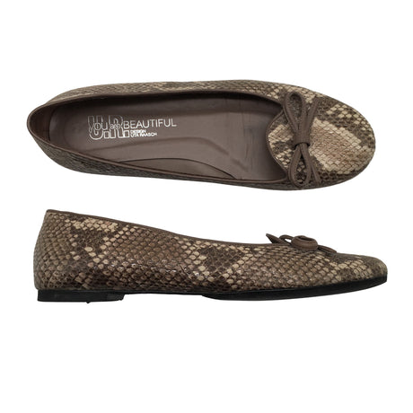 Unisex You are beautiful Design Uta Raasch - Ballerinas, size 39 - Brown ()