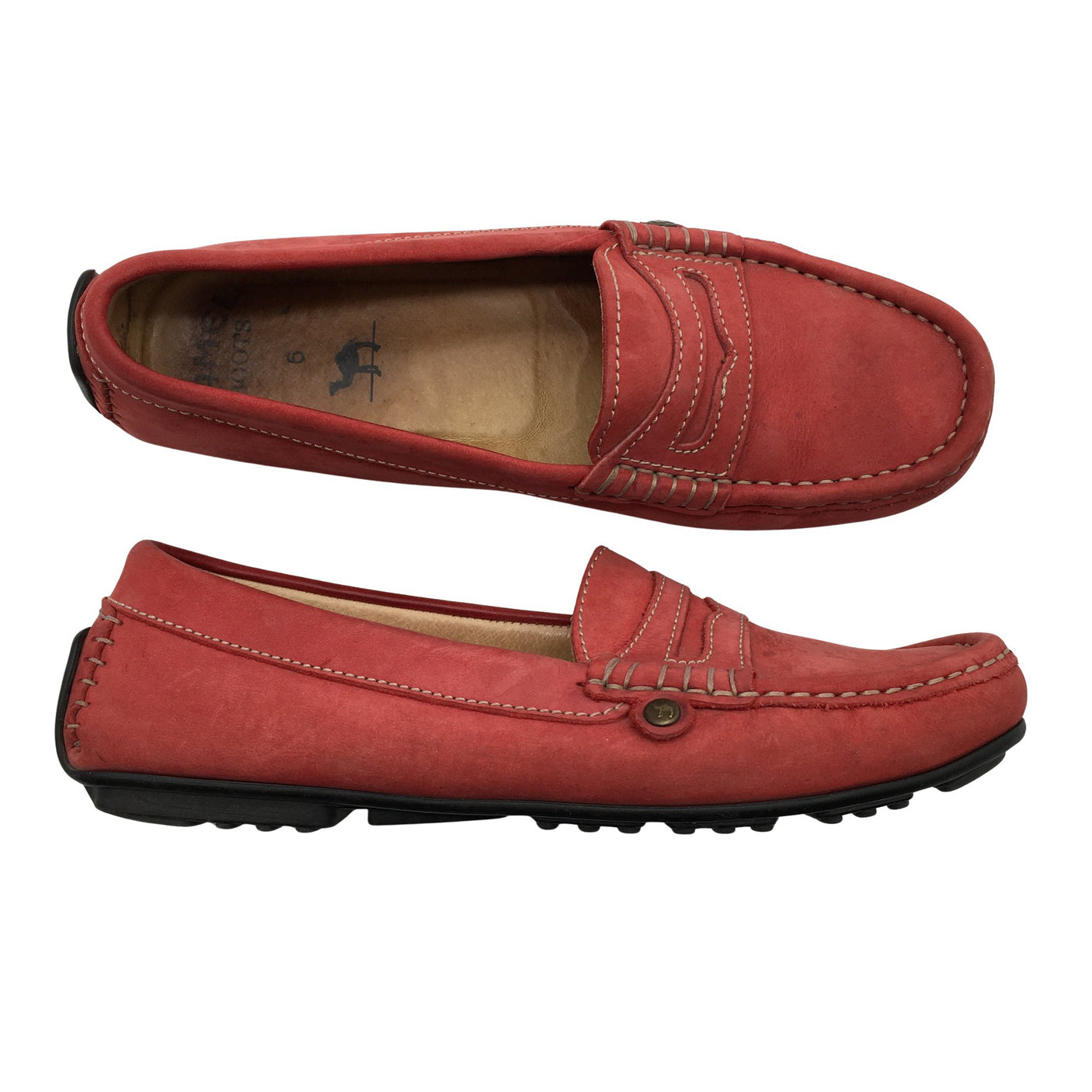 Unisex Camel - Loafers, size 39 - Red (1)
