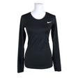 Unisex Nike - Sports shirt, long sleeve, size 38 - Black ()