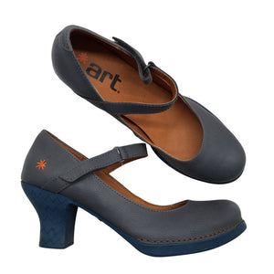 Unisex Art - High heels, size 40 - Blue (1)