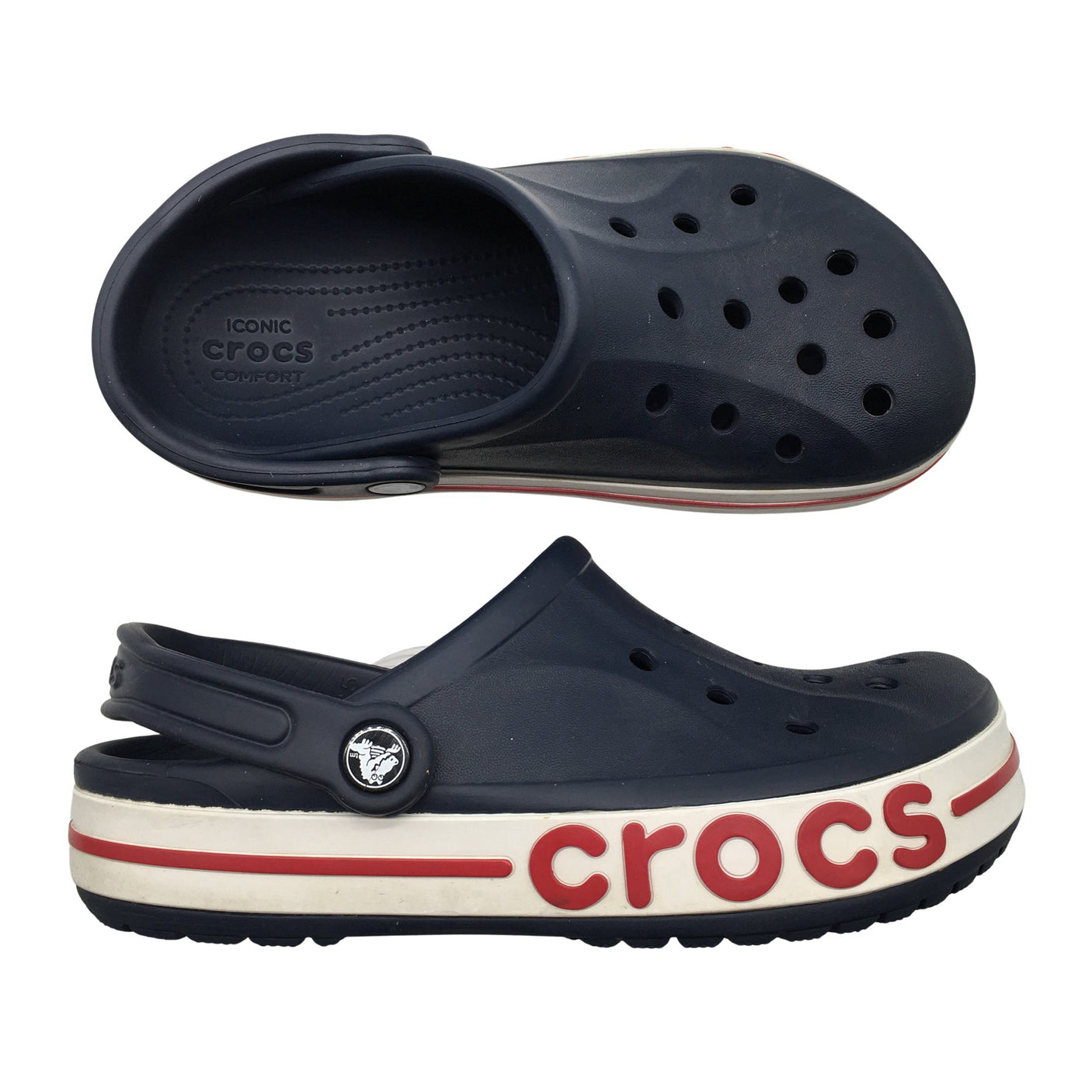Unisex Crocs - Slip-on shoes, size 38 - Blue (1)