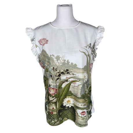 Unisex Ted Baker - Short-sleeved blouse, size 40 - White ()