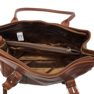Unisex PT Design - Handbag, size Maxi - Brown (3)
