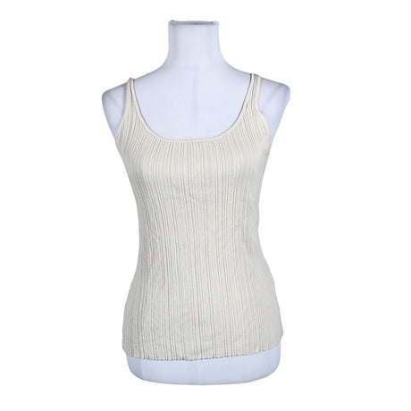 Unisex Rosemunde - Tricot tank top, size 40 - Beige ()