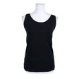 Unisex Marc O'Polo - Tricot tank top, size 38 - Black ()