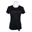 Unisex Calvin Klein - Sports shirt, short sleeve, size 36 - Black ()