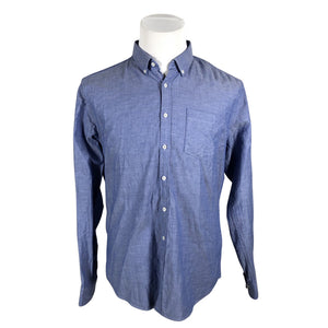 Unisex Construe - Collared shirt, size L - Blue (1)