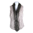 Unisex Gerry Weber - Faux fur vest, size 38 - Beige ()