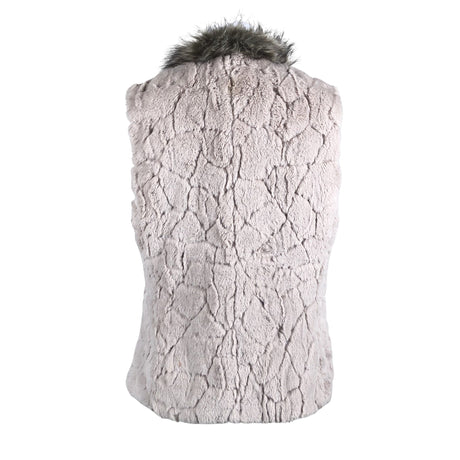 Unisex Gerry Weber - Faux fur vest, size 38 - Beige (2)