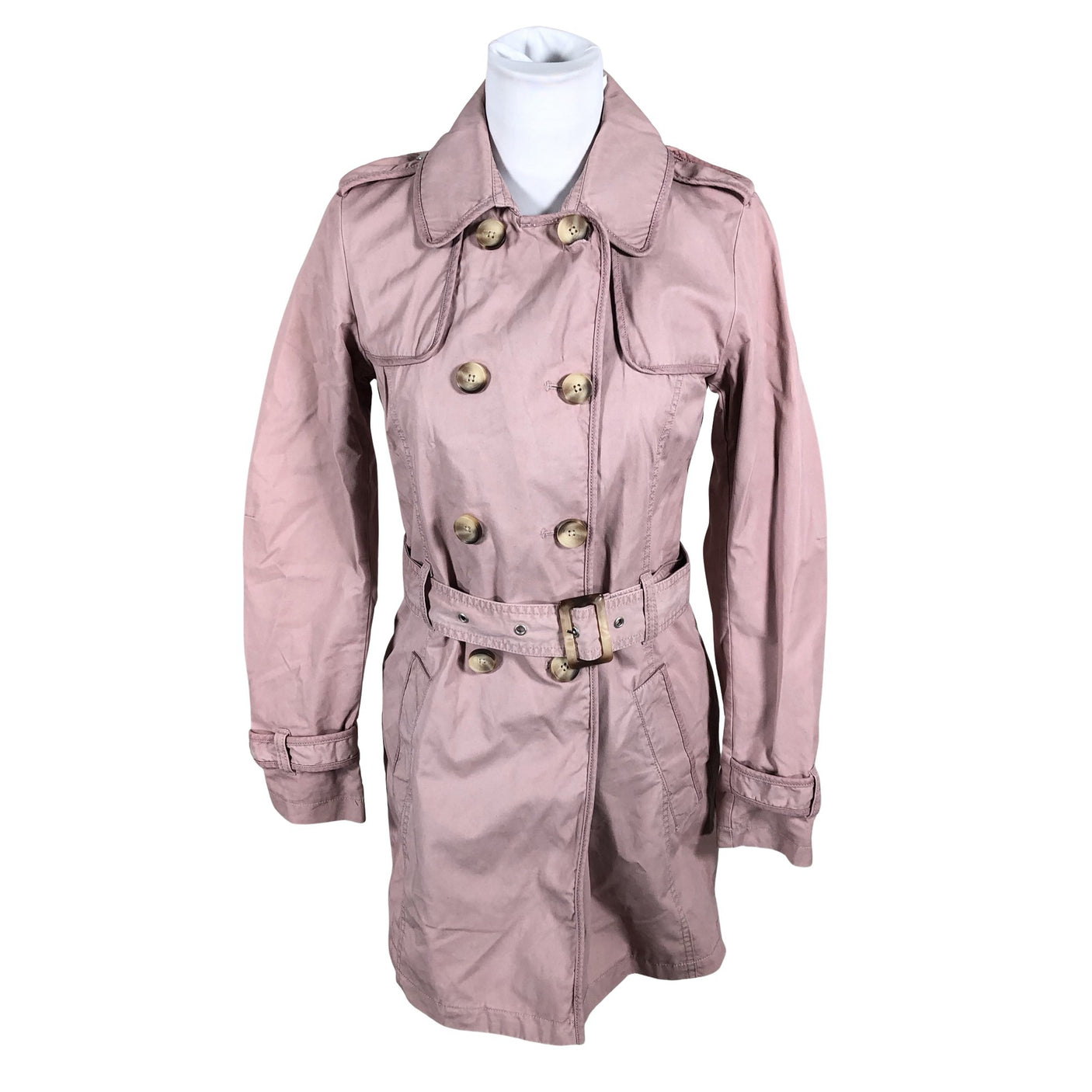 Unisex s.Oliver - Trench coat, size 34 - Light pink (1)