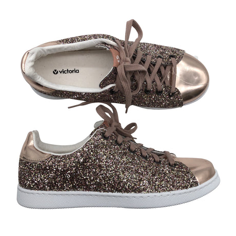 Unisex Victoria - Casual sneakers, size 39 - Light pink ()