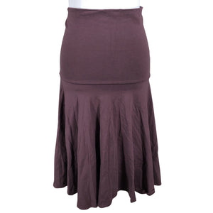 Unisex NOSH - Tricot skirt, size 34 - Wine red (1)