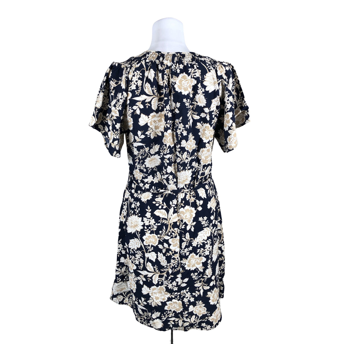 Unisex Fransa - Schiffon dress, size 36 - Blue (2)
