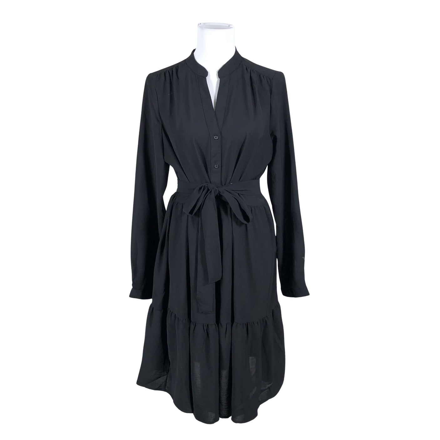 Unisex Selected - Schiffon dress, size 38 - Black (1)