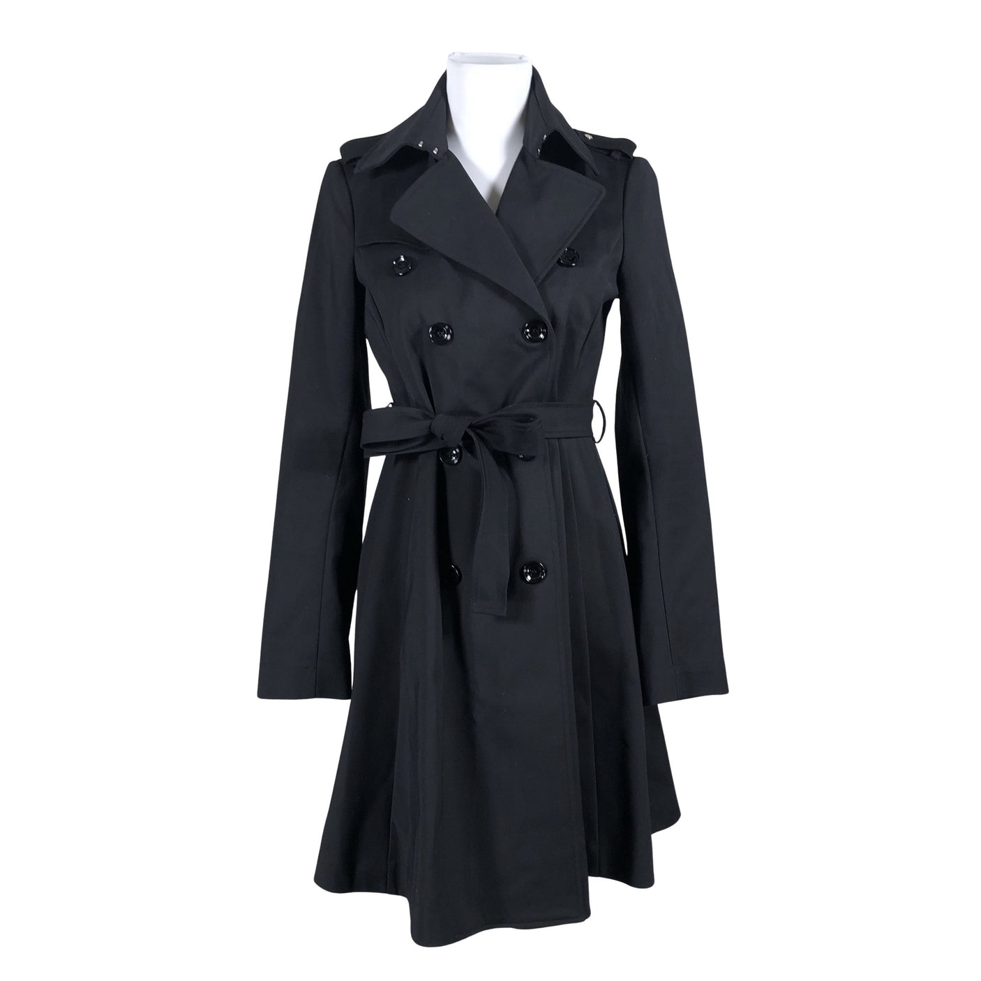 Unisex Patrizia Pepe - Trench coat, size 38 - Black (1)
