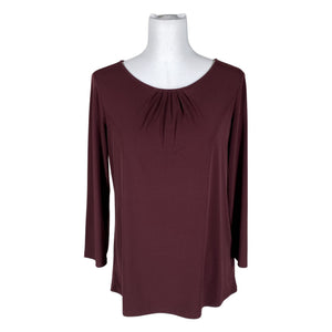 Unisex Esprit - Tricot shirt, size 40 - Wine red (1)