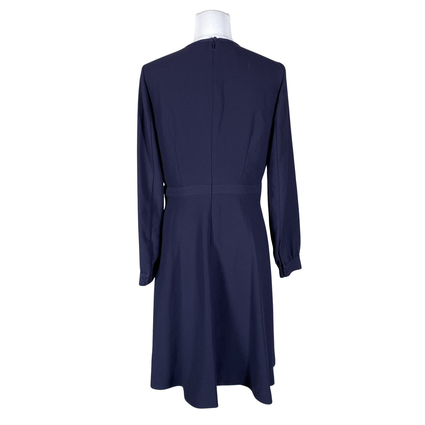 Unisex Hobbs - Schiffon dress, size 40 - Blue (2)