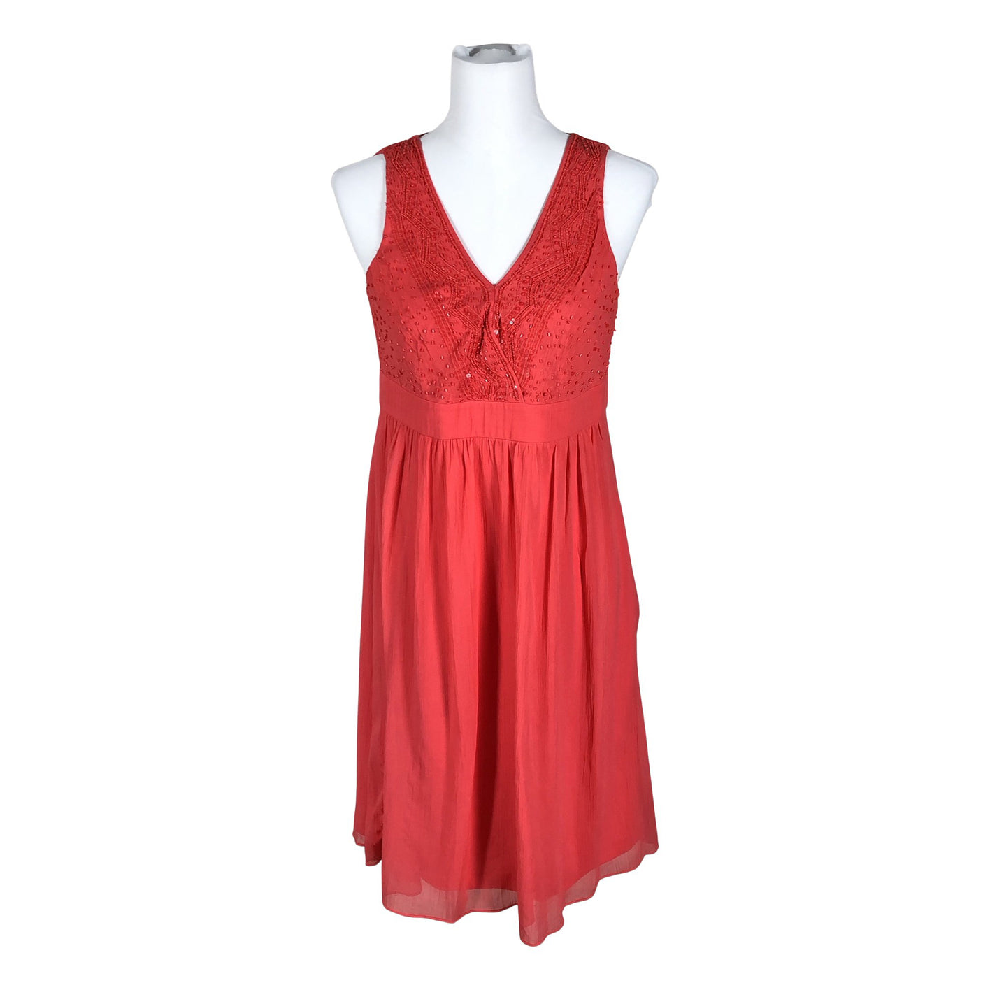 Unisex Esprit - Party dress, size 38 - Red (1)