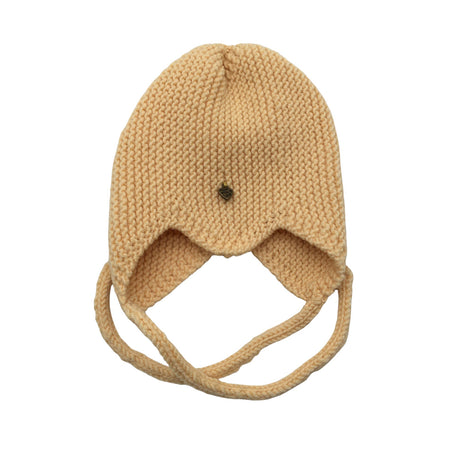 Unisex Handmade - Mid-season hat, size 40 - 42 cm - Yellow ()