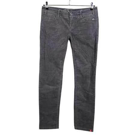 Unisex Esprit - Velvet pants, size 40 - Gray ()