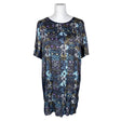 Unisex Hugo Boss - Schiffon dress, size 40 - Blue ()