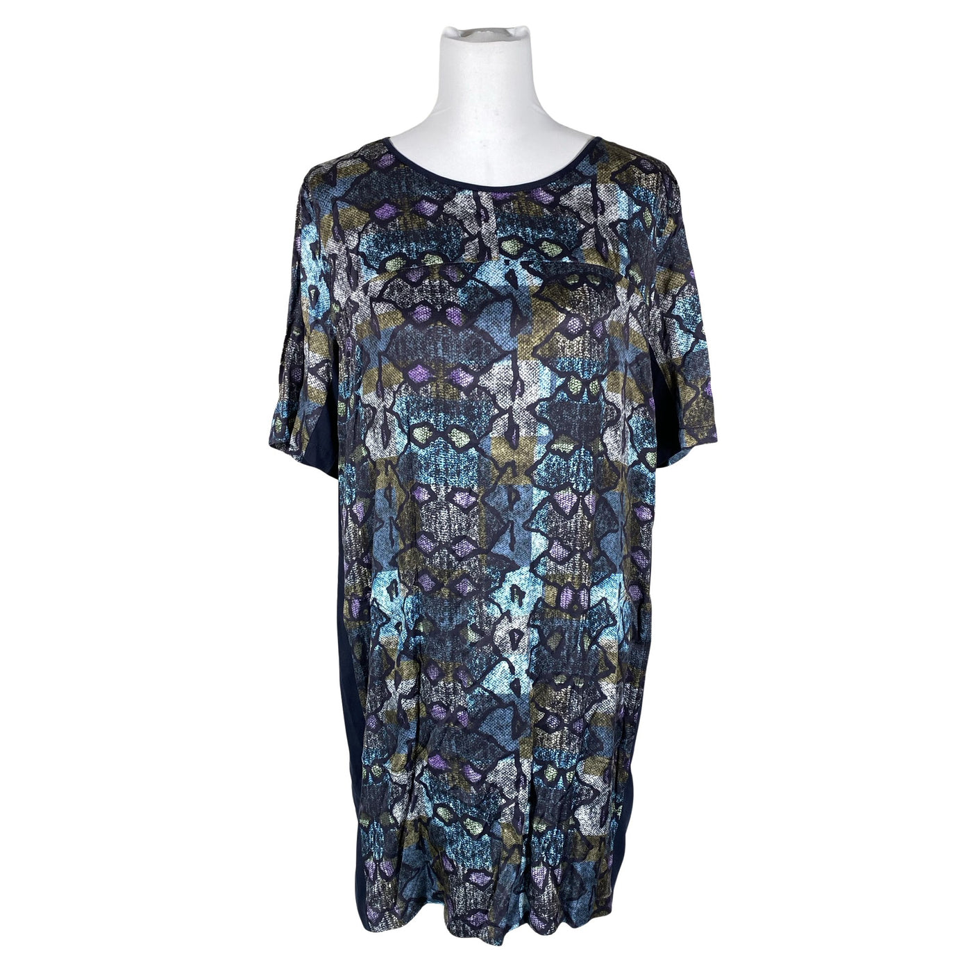 Unisex Hugo Boss - Schiffon dress, size 40 - Blue (1)