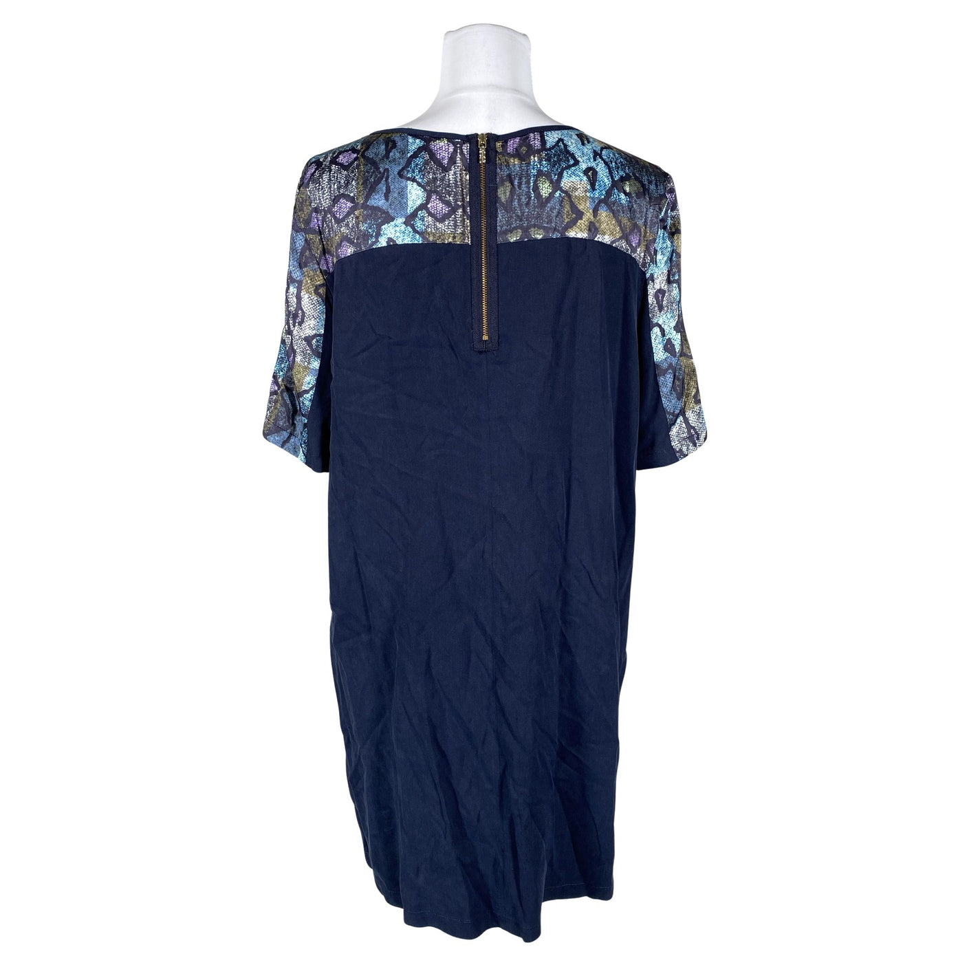 Unisex Hugo Boss - Schiffon dress, size 40 - Blue (2)