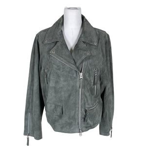 Unisex Human Scales - Leather jacket, size 40 - Gray (1)