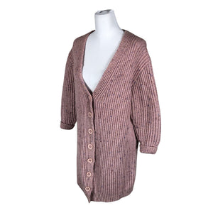 Unisex Handmade - Cardigan, size 40 - Light pink (3)