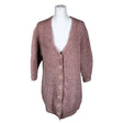 Unisex Handmade - Cardigan, size 40 - Light pink ()