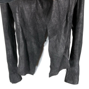 Unisex Maje - Leather jacket, size 38 - Black (3)