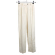 Unisex Andiata - Straight leg trousers, size 34 - Natural white ()