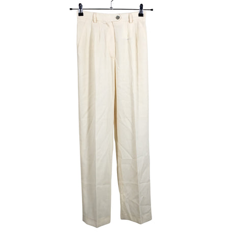 Unisex Andiata - Straight leg trousers, size 34 - Natural white ()