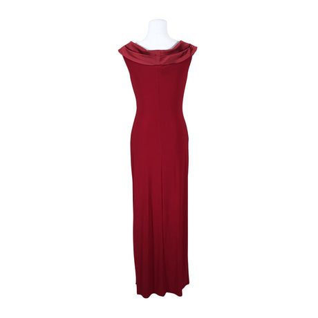 Unisex Lauren Ralph Lauren - Party dress, size 36 - Wine red (2)