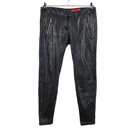 Unisex Hugo Boss - Leather pants, size 38 - Black ()