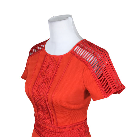 Unisex Karen Millen - Party dress, size 34 - Red (2)