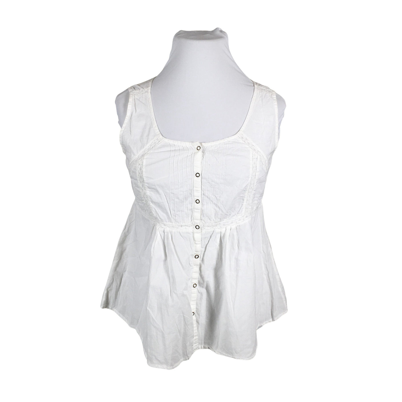 Unisex Rose Bud - Top, size 42 - White (1)