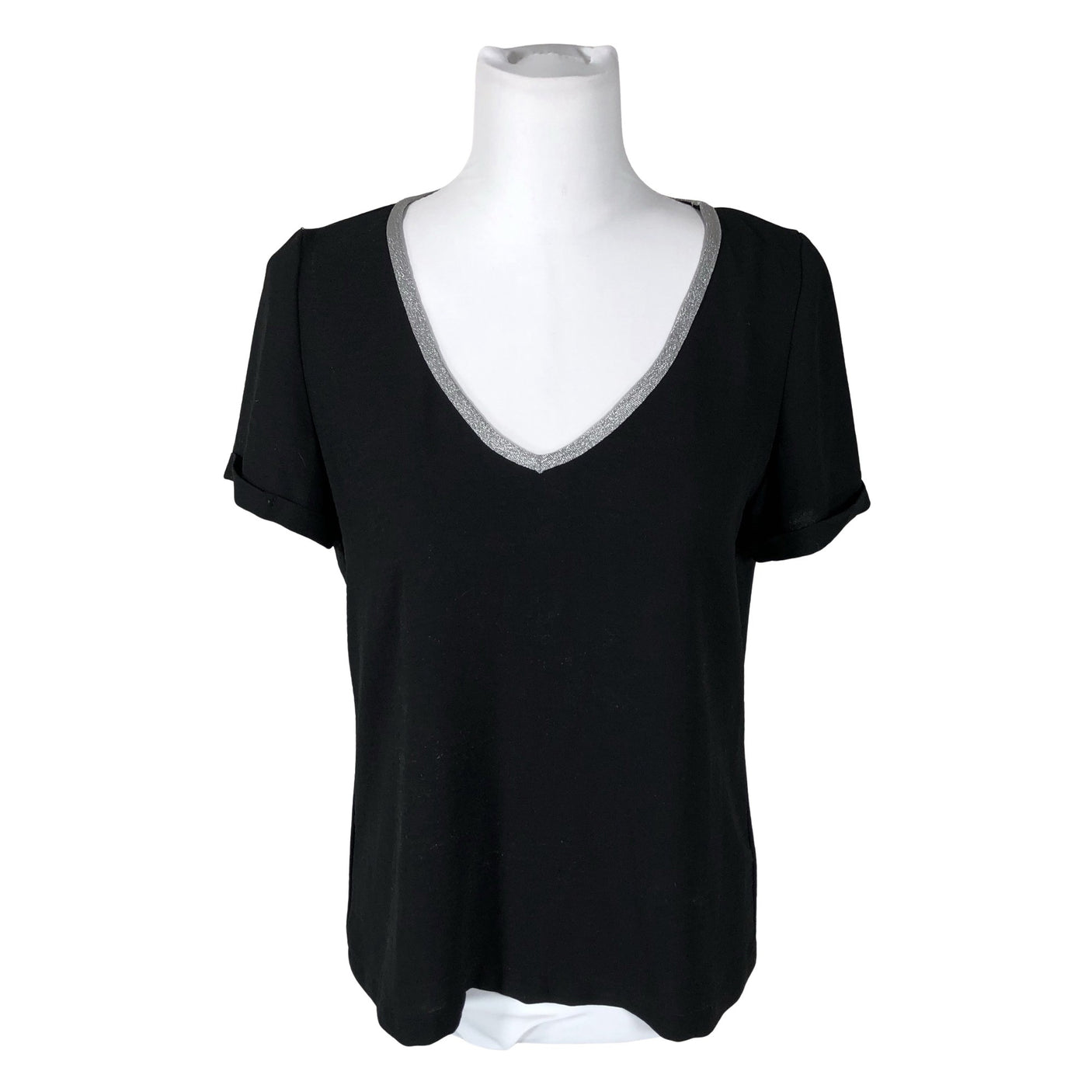 Unisex Morgan - T-shirt, size 40 - Black (1)