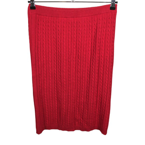 Unisex Pierre Cavallo - Knit skirt, size 40 - Red (1)
