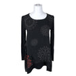 Unisex Desigual - Tricot tunic, size 36 - Black ()
