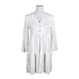 Unisex Oysho - Schiffon dress, size 36 - White ()