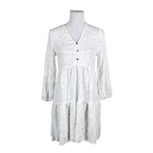 Unisex Oysho - Schiffon dress, size 36 - White (1)