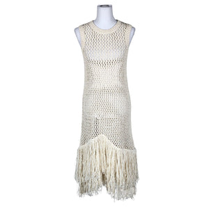 Unisex &Other Stories - Knit dress, size 40 - Natural white (1)