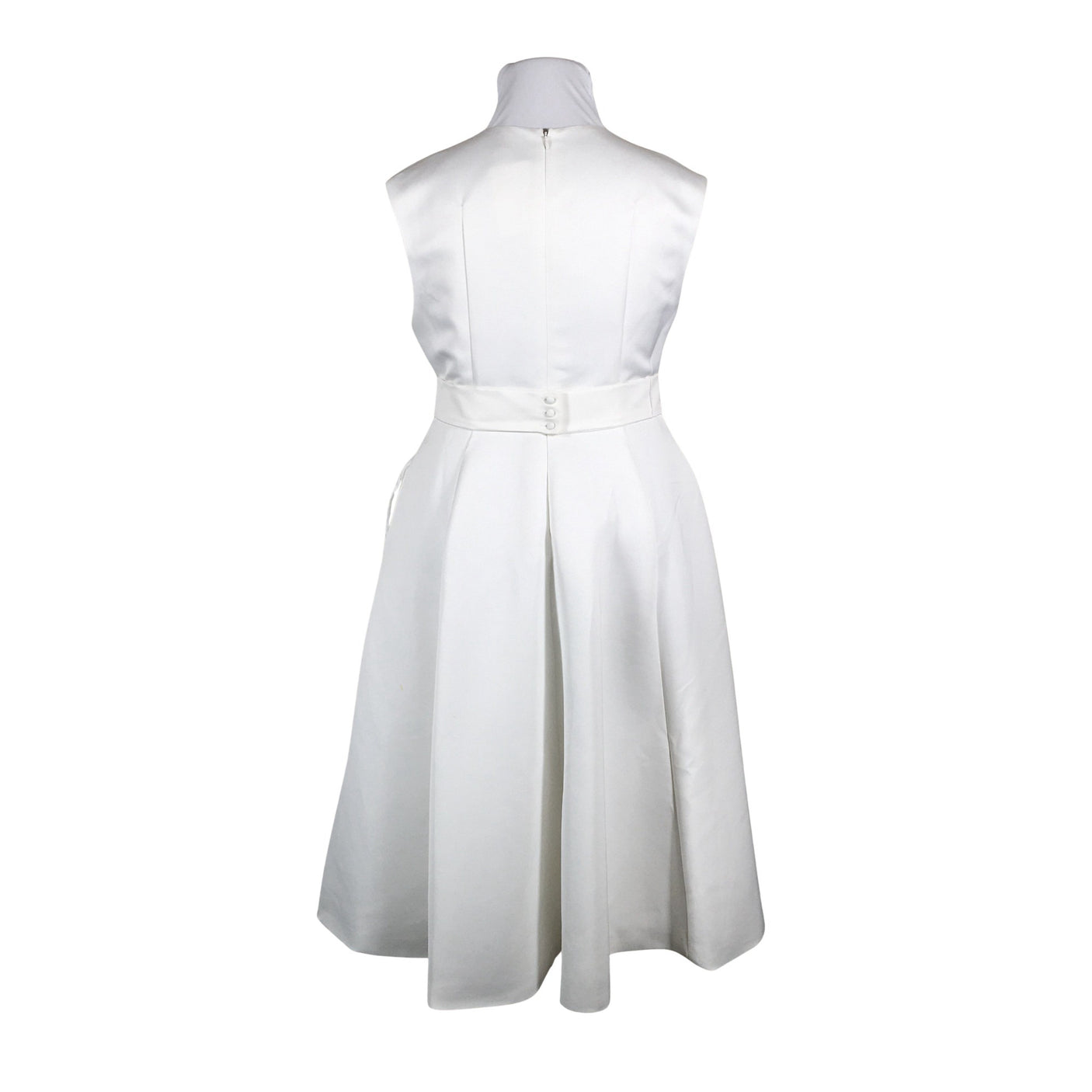 Unisex Y.A.S - Party dress, size 42 - White (2)