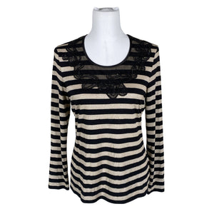 Unisex Gerry Weber - Tricot shirt, size 38 - Black (1)