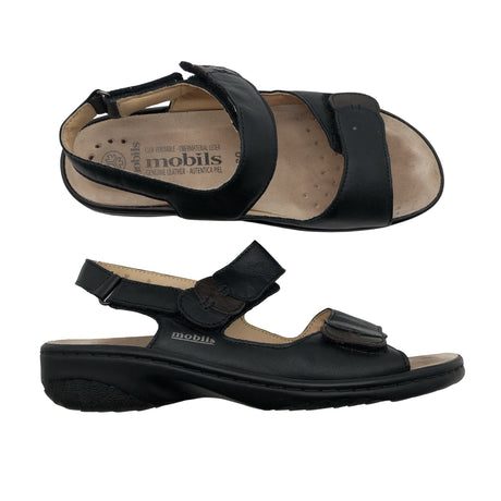 Unisex Mobils - Sandals, size 39 - Black ()