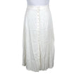 Unisex Massimo Dutti - Fabric skirt, size 42 - White ()