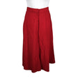 Unisex Massimo Dutti - Fabric skirt, size 42 - Red ()