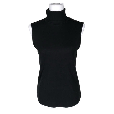 Unisex Lindex - Tricot tank top, size 40 - Black ()