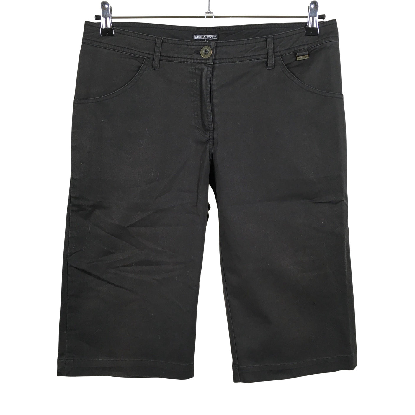 Unisex Boy-Cot - Capri pants, size 42 - Black (1)